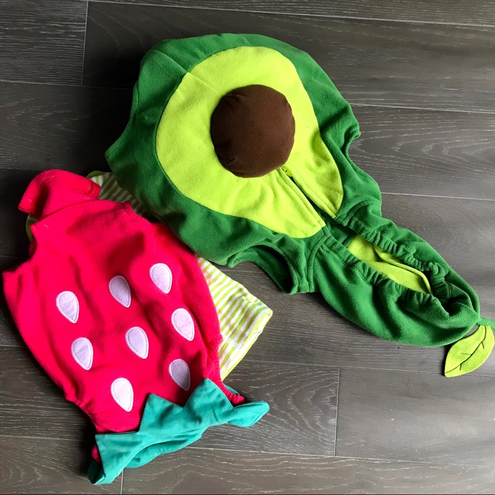 Carter’s Avocado & Berry Baby 6-9 Months Costume